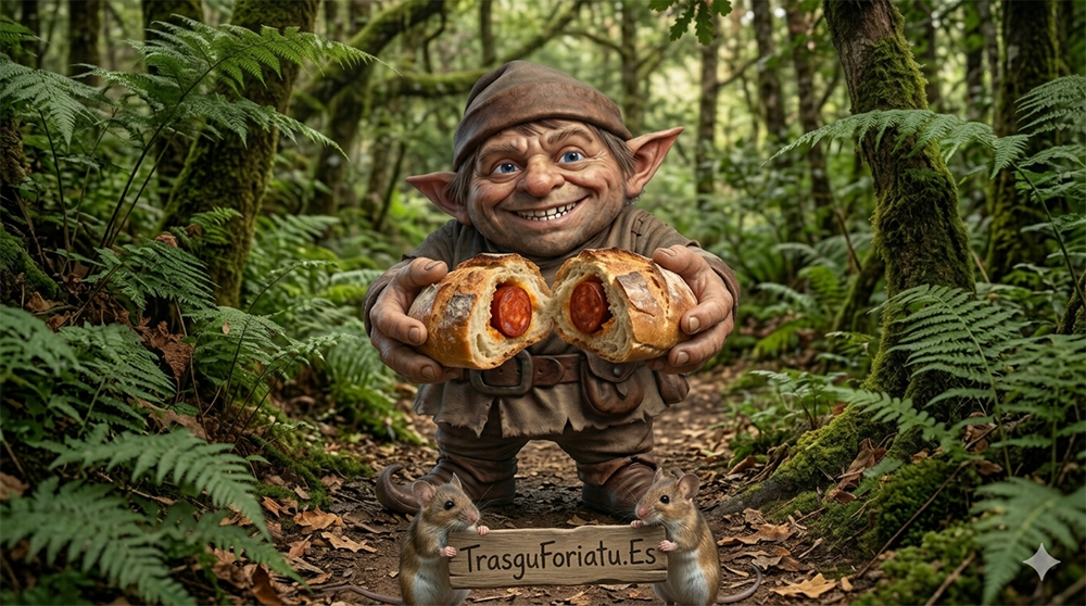 Bollu Preñau Típico de Asturias